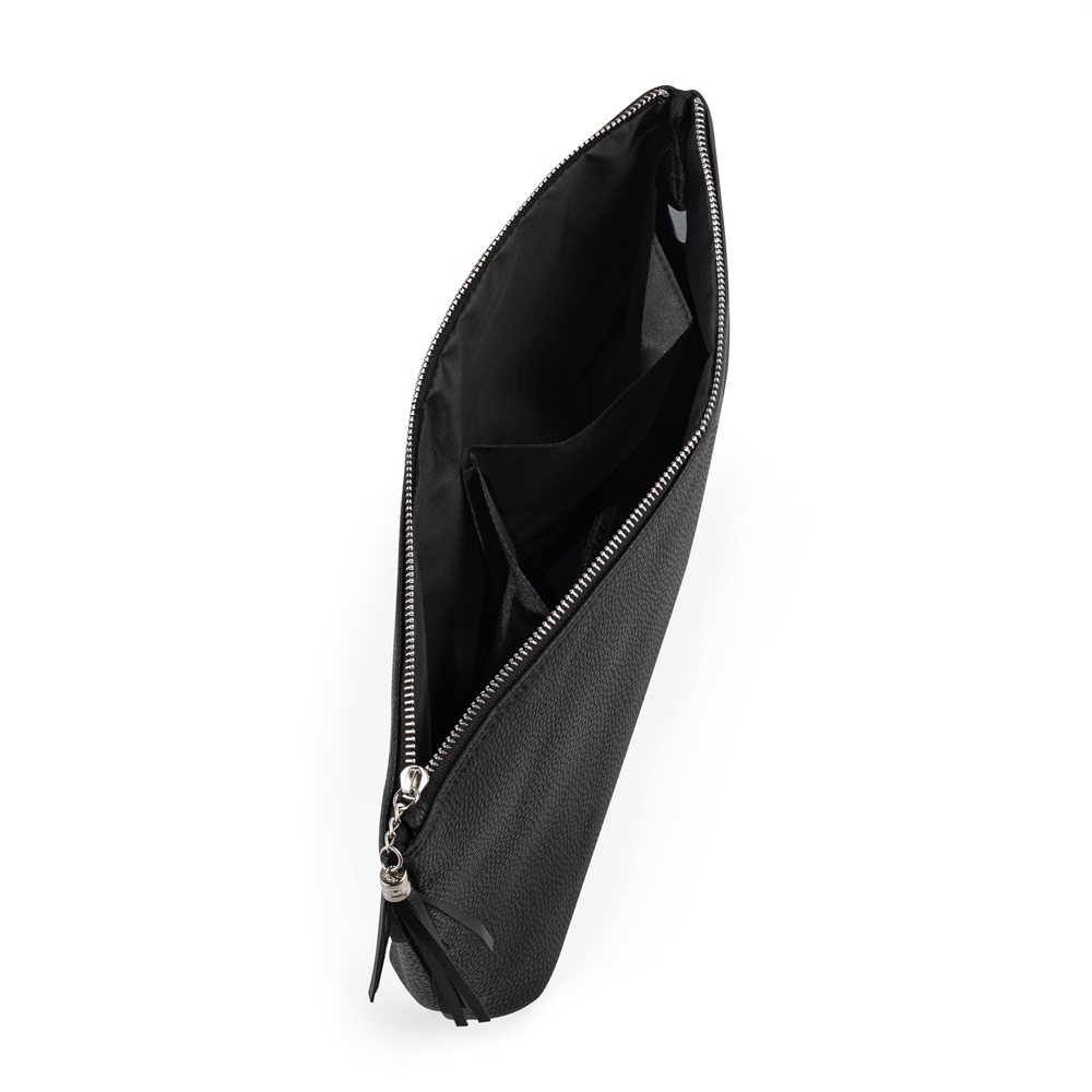 Kosmetická taška ELEGANCE MAXI Leather Black